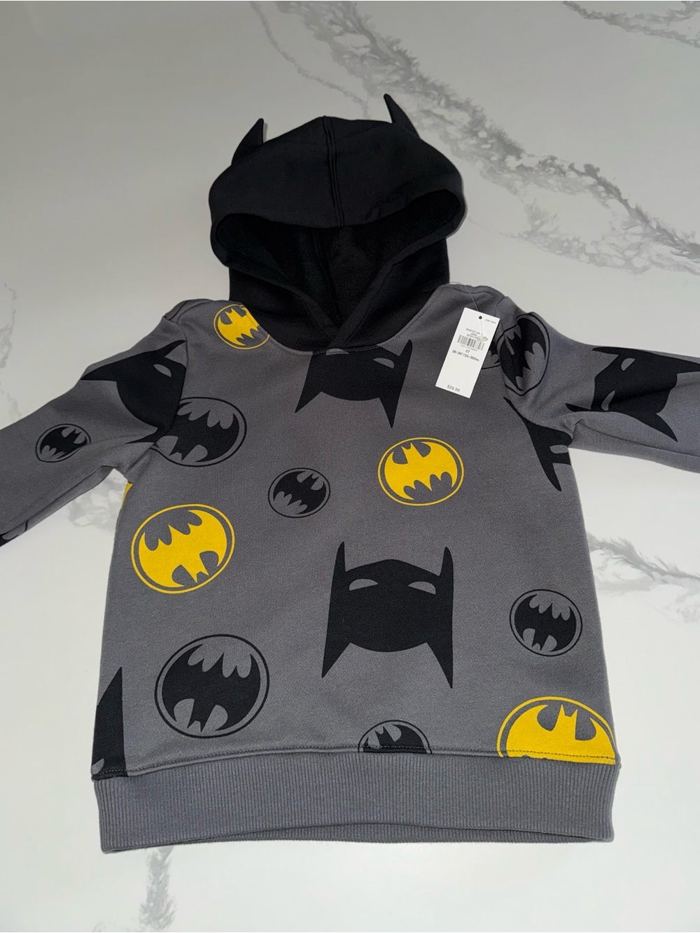 Batman Kids Hoodie Sweatshirt Boys 3T
